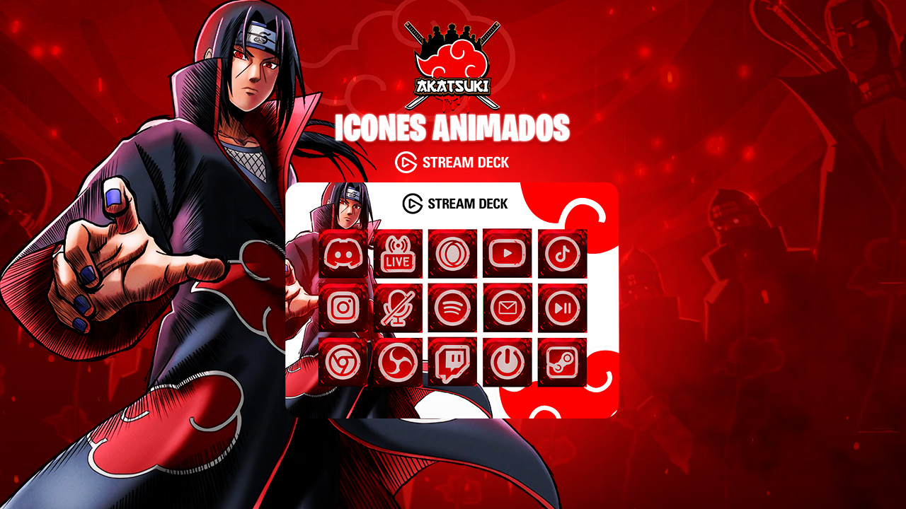 Pack Akatsuki Stream Deck